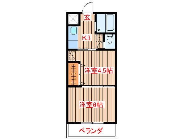 福住ソフィアの物件間取画像